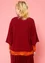 Wool cardigan (agate red S)
