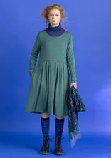 Trikotkjole «Helga» i lyocell/elastan - opalgrønn