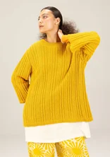 “Midori” organic cotton sweater - mango