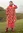 Geweven jurk "Gulab" van biologisch katoen - vijg