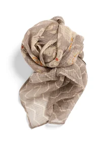 “Kamala” shawl in cotton/silk - kashish