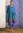 Kleid „Zazu“ aus Öko-Baumwollgewebe - indigoblau
