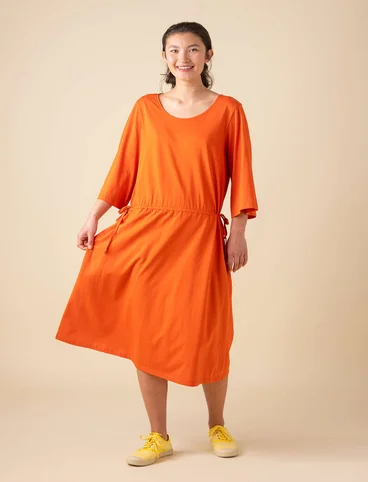 Jersey dress made of organic cotton/modal - chilli