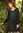 Tunique en jersey de coton biologique/lin - noir