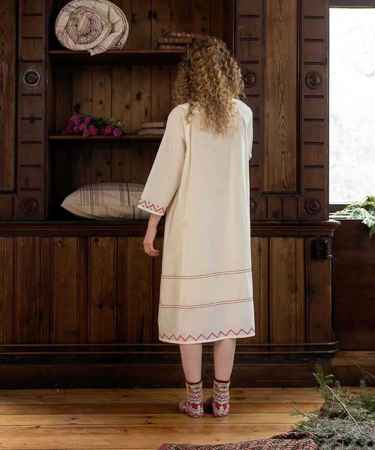 “Twinkle” nightgown in organic cotton