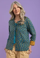 Dotted organic cotton cardigan - veronagrn