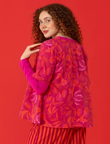 Blouse "Uuve" van biologisch katoen - cyclaam