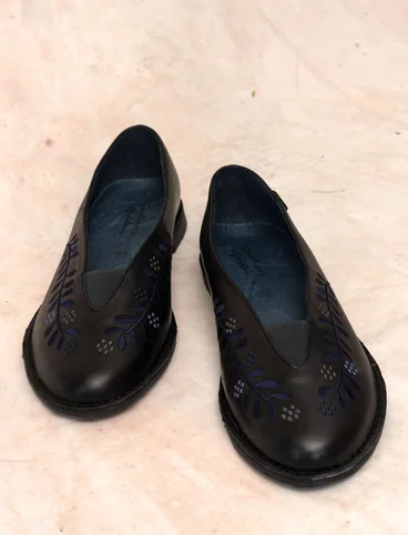 Nappa schoenen "Lily" - zwart