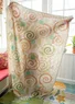 “Cumulus” organic cotton throw blanket (light sand One Size)