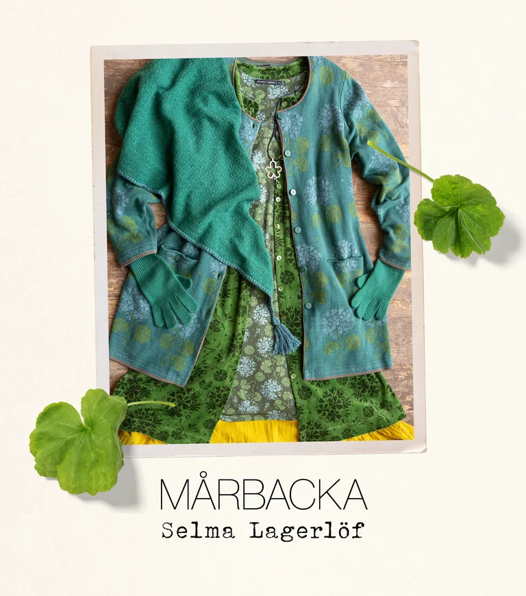 “Mårbacka” cardigan in organic/recycled cotton