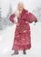 Tricot jurk "Rimfrost" van lyocell/elastaan (veenbes S)