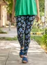 “Canvas” jersey leggings in lyocell/spandex (mild blue L)