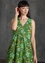 Tricot jurk "Midsommarsol" van biologisch katoen (zeegras XS)
