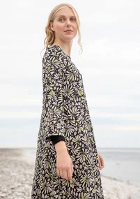 Jerseykleid „Strandäng“ aus Lyocell/Elasthan - schwarz