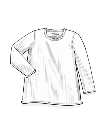“Jasmine” Bästis sweater in recycled cotton - grass green
