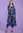 Woven crepe dress - indigo blue