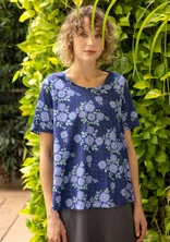“Rema” organic cotton jersey top - lupin