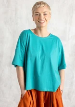 T-shirt van biologisch katoen - oriëntgroen