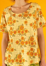 “Rema” organic cotton jersey top - sunbeam
