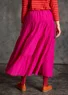 Woven cotton/silk skirt (cerise XS)