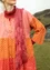“Rachna” woven tunic in organic cotton (flamingo S)