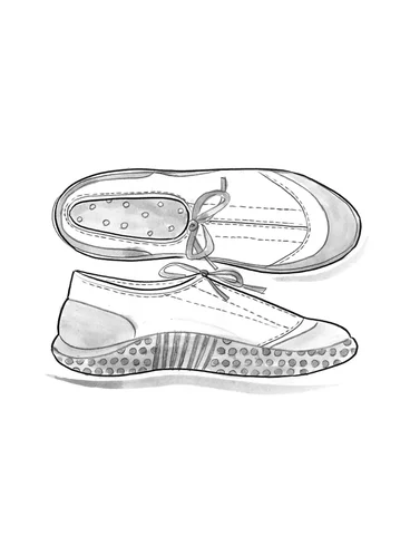 Sneakers i nappa - muldvarp
