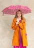 “Peggy” umbrella in recycled polyester (hibiscus One Size)