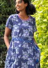 “Sona” organic cotton belt - brilliant blue