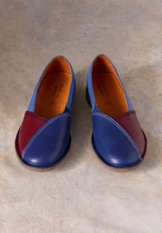 Nappa shoes - bluebell
