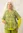 Bluse „Peggy“ aus Bio-Baumwollgewebe - hellkräutergrün-gemustert