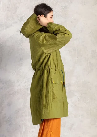 Parka "Fiona" en tissu de polyamide recyclé - avocat