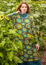 “Sunflower” lyocell/elastane jersey dress - moss green