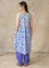 “Öst” woven dress in organic cotton (forget-me-not S)