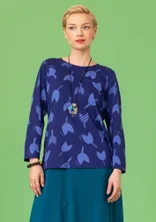 “Mika” organic cotton/modal top - violet