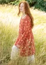 “Star” organic cotton jersey dress (pumpkin S)