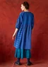 “Sofia” woven organic cotton dress (blue butterfly XS)