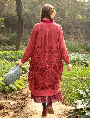 Kleid „Autumn“ aus Leinengewebe - feige