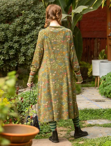 Tricot jurk "Bloom" van lyocell/elastaan - levensboom