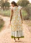 Vevd kjole «Maskros» i økologisk bomull (ubleket S)