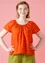 “Chiquitita” blouse in organic cotton (bright red S)