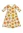 Tricot jurk "Sunflower" van lyocell/elastaan - ongebleekt
