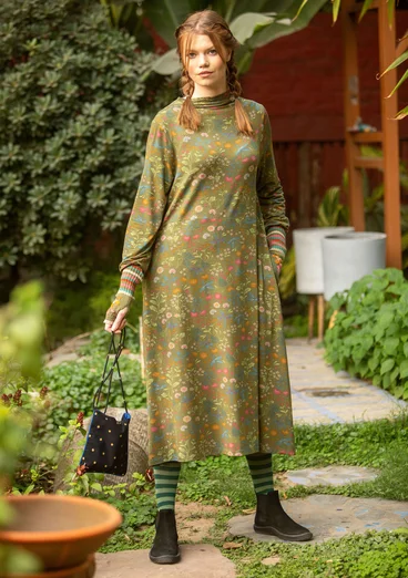 Robe "Bloom" en jersey de lyocell/élasthanne - thuya