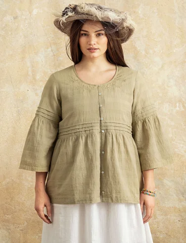 Bluse „Tanne“ aus Öko-Baumwolle - lieschgras