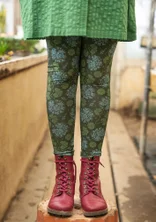 “Pelargon” jersey leggings in lyocell/spandex - pine