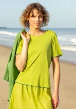 “Drop” organic cotton top - kiwi