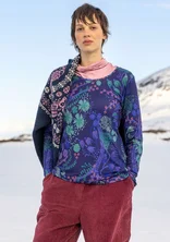 “Yura” organic lyocell/elastane top - midnight blue