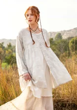 “Cirrus” organic cotton smock blouse - oblekt