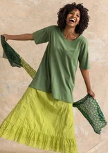 “Himla” organic cotton jersey tunic - rosemary