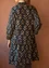 Geweven jurk "Damask" van biologisch katoen (donker asgrijs S)