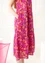Vävd klänning "Bouquet" i ekologisk bomull (rosa orkidé S)